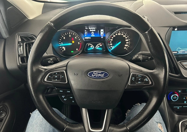 Ford Kuga cena 69900 przebieg: 76297, rok produkcji 2018 z Wyszków małe 781